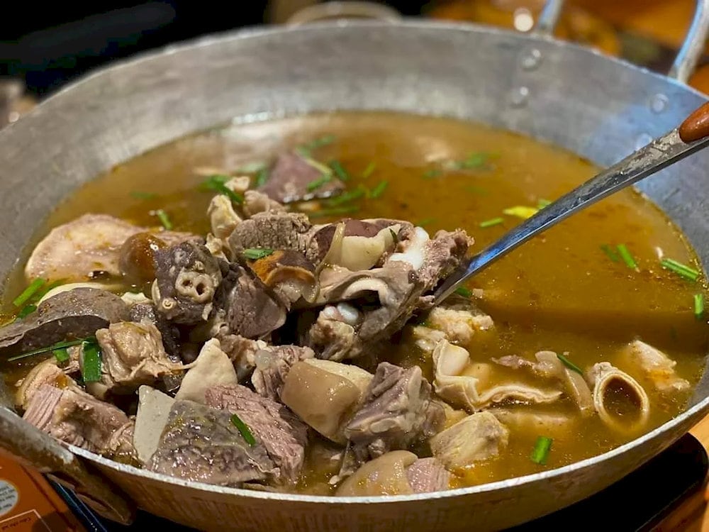 Once you come to Bac Ha Market, don’t miss the chance to try Thang Co